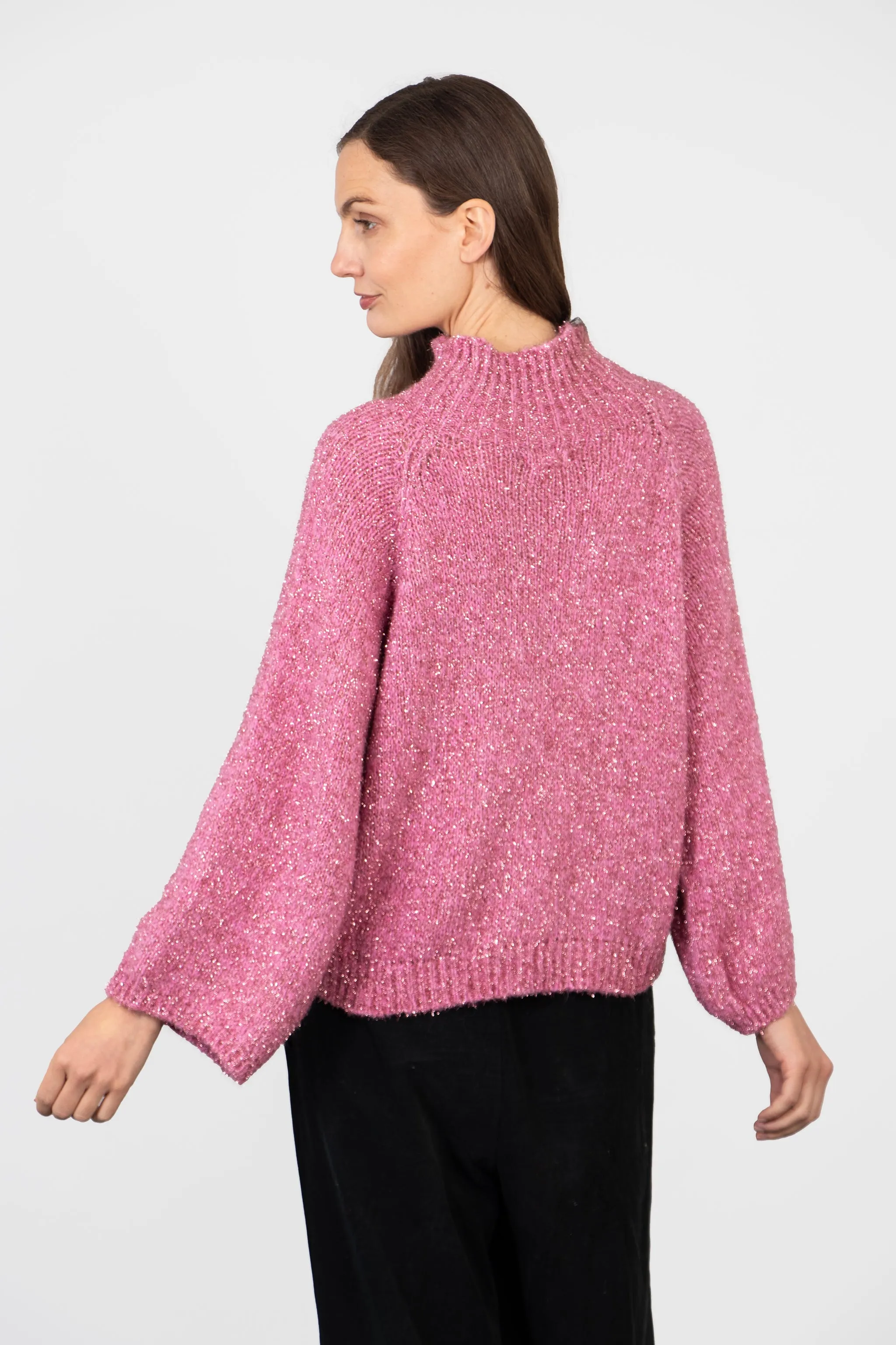 Riley Box Jumper - Pink