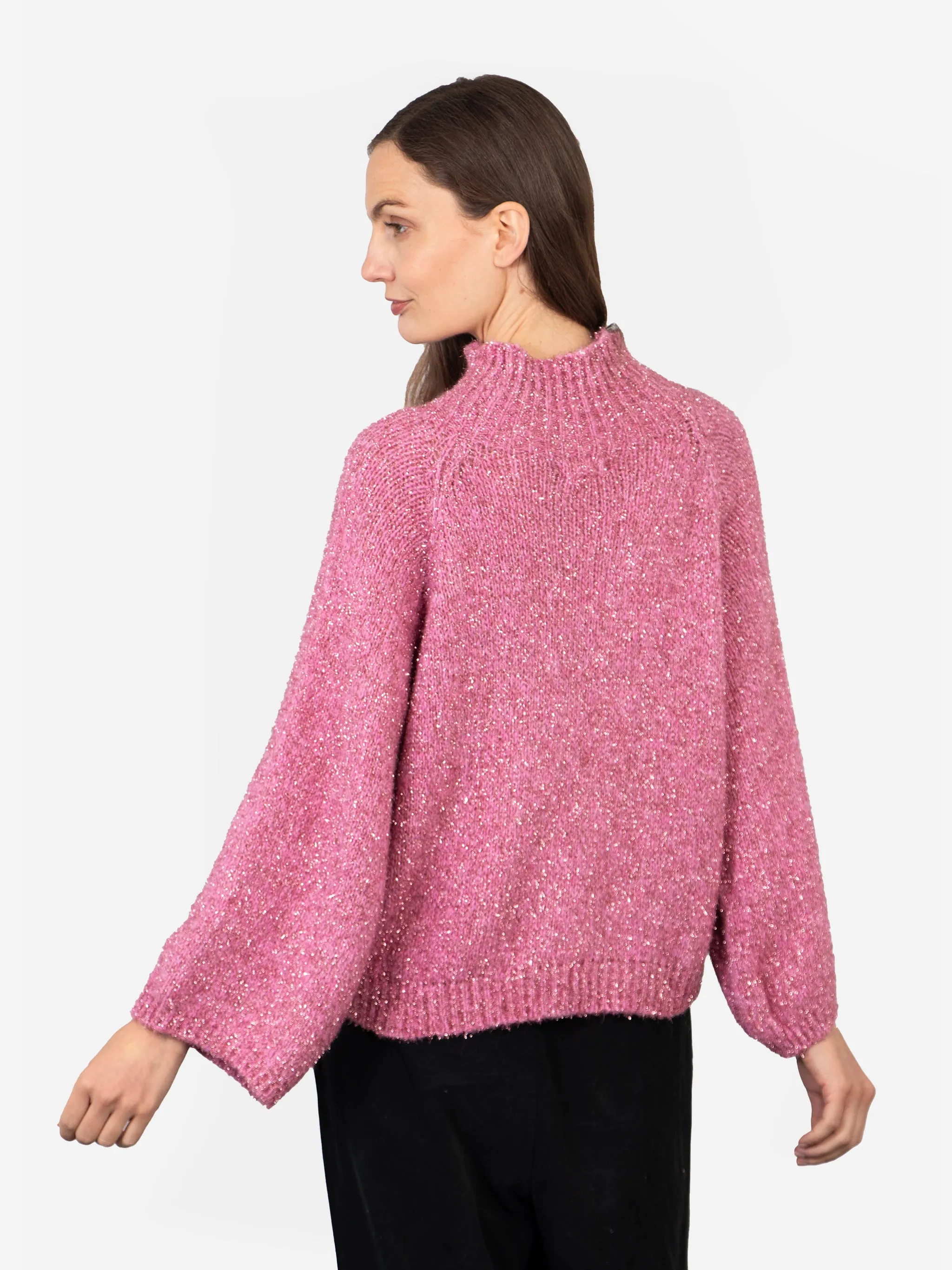 Riley Box Jumper - Pink