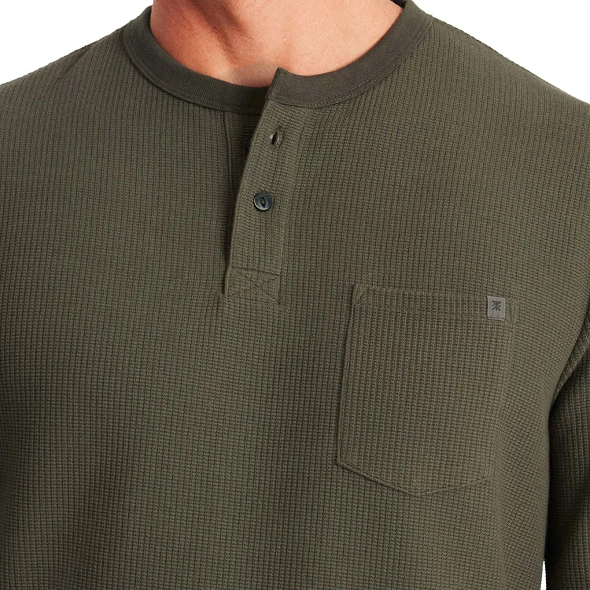 Roark Companion Long Sleeve Thermal Shirt - Military