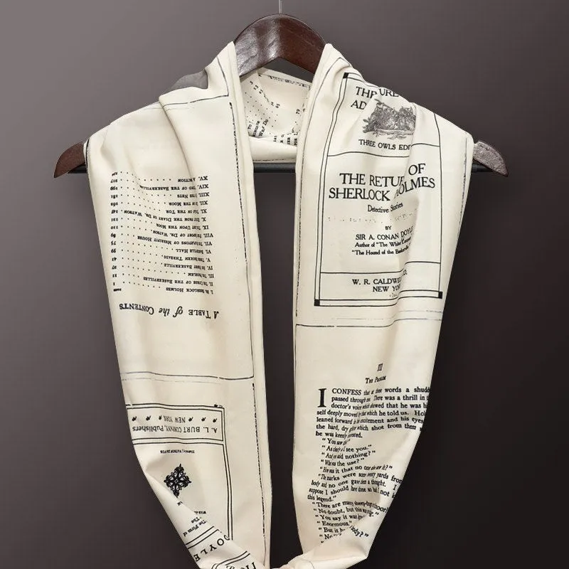 Sherlock Holmes Infinity Scarf