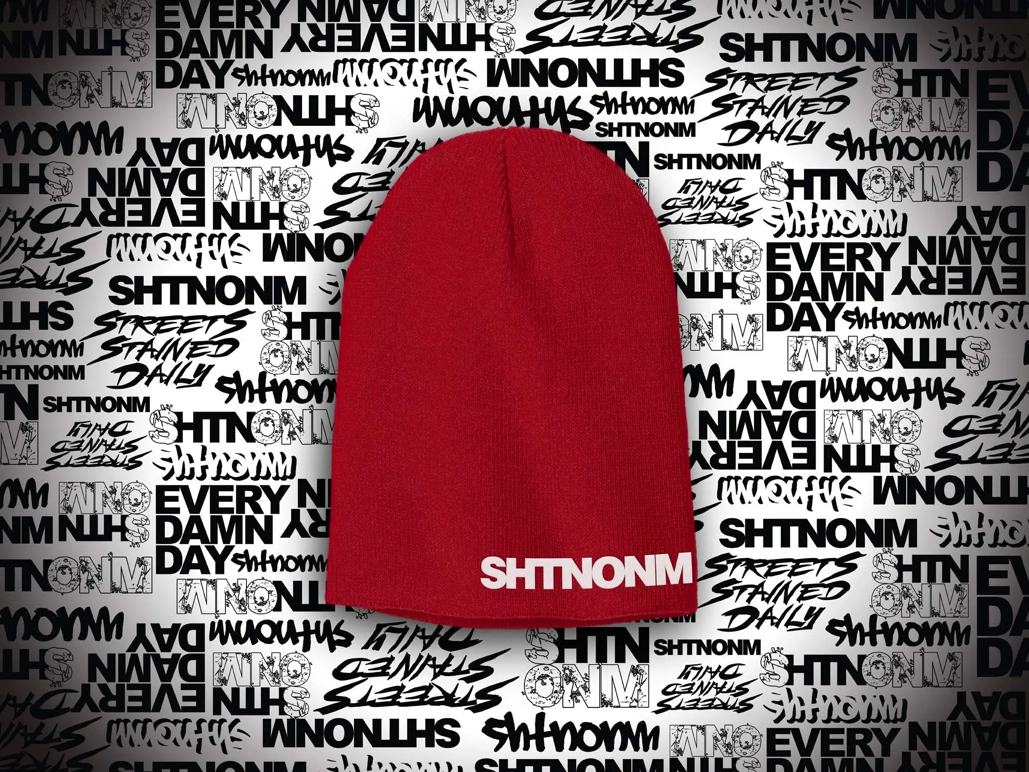 SHTNONM- SLOUCH BEANIE