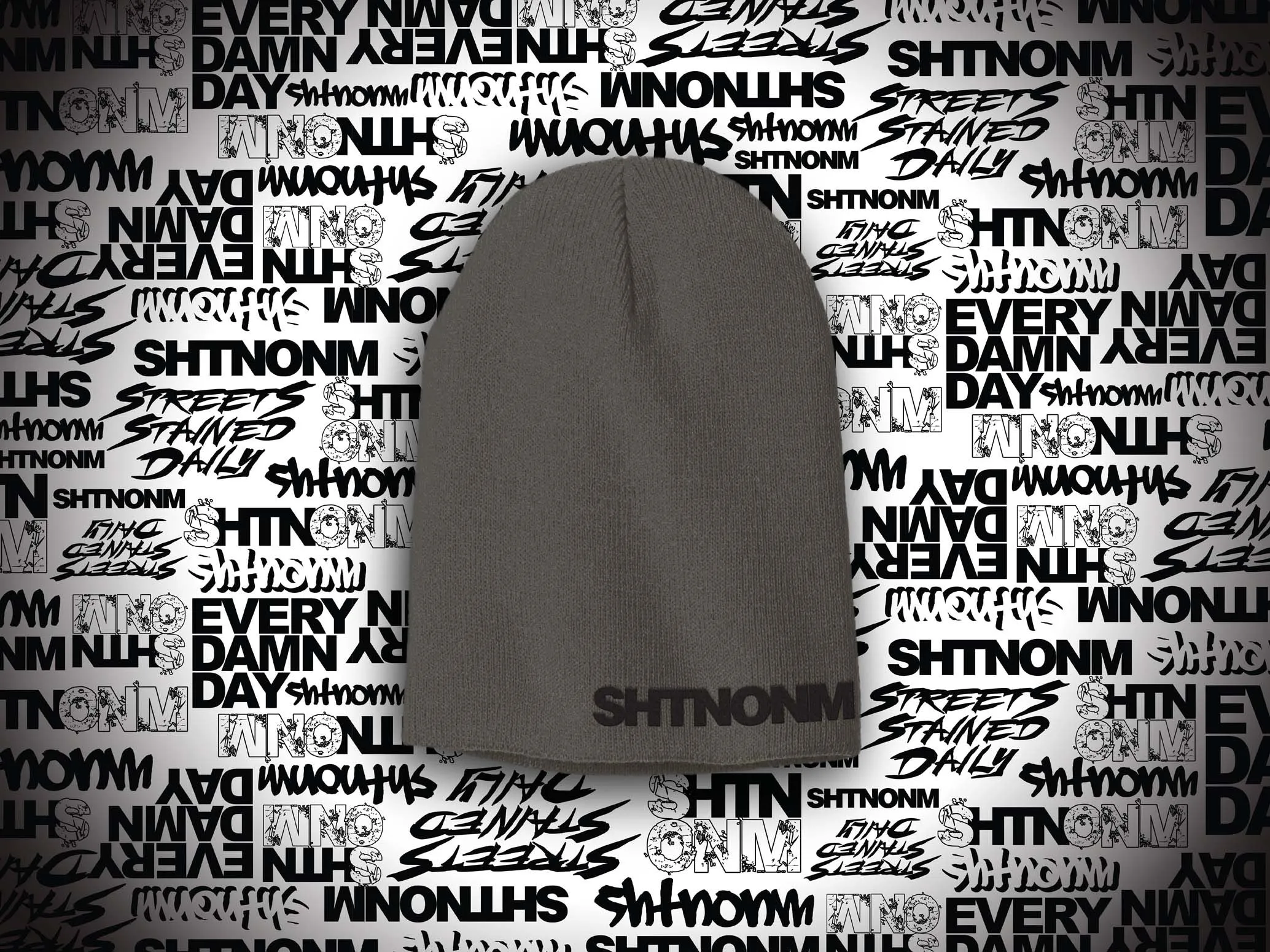 SHTNONM- SLOUCH BEANIE