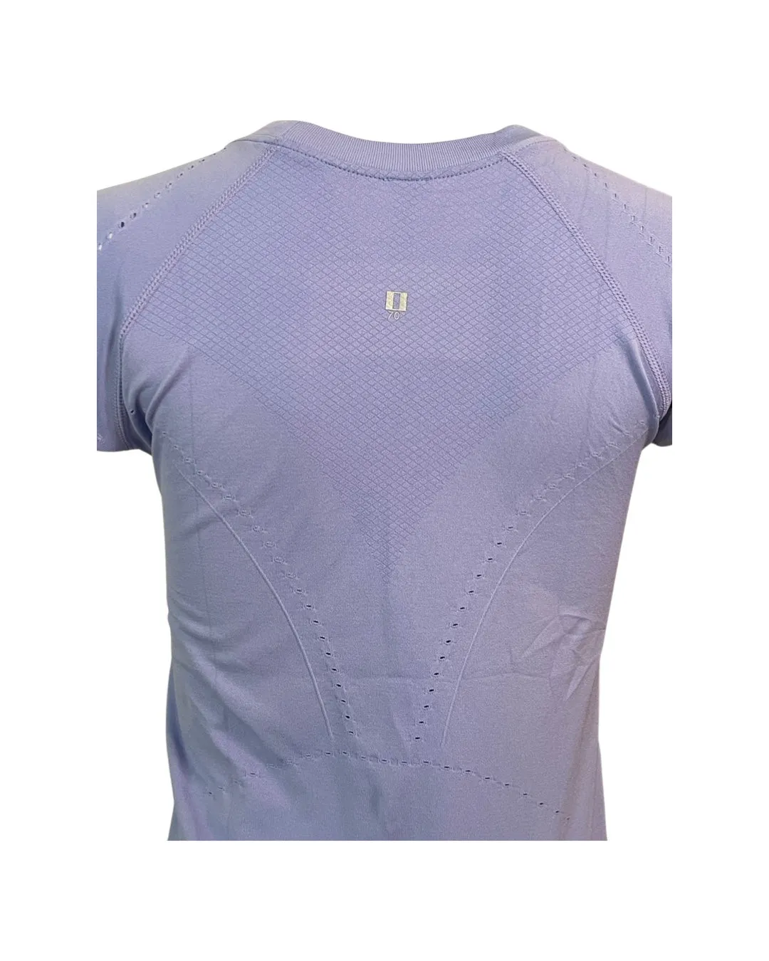 Signature Layering Seamless Tee in Ice Flower Blue