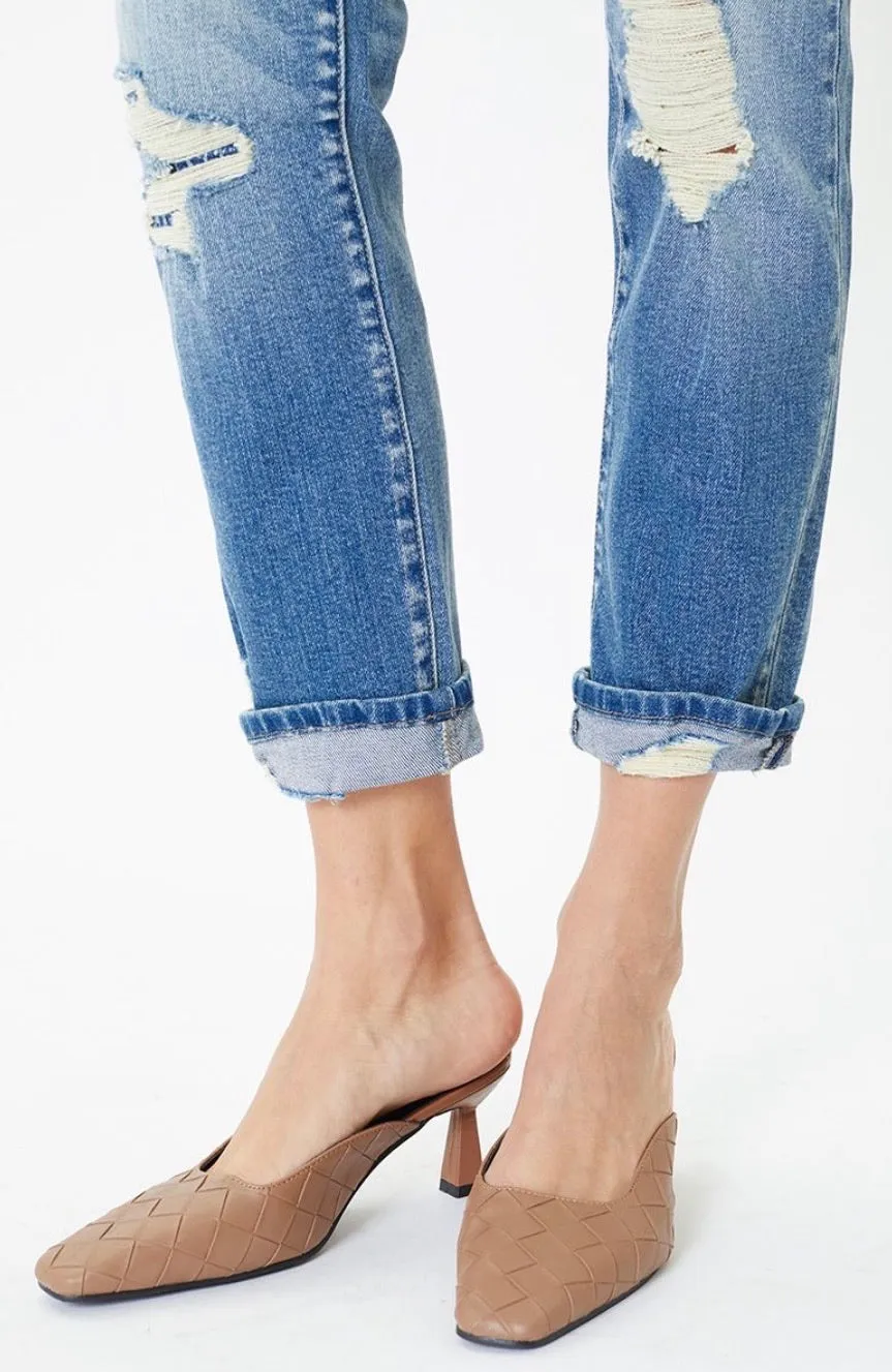 Summer Swag Destroyed Boyfriend Jean