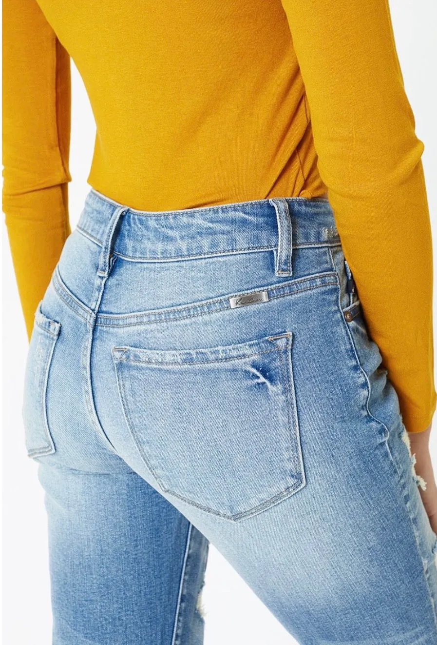 Summer Swag Destroyed Boyfriend Jean