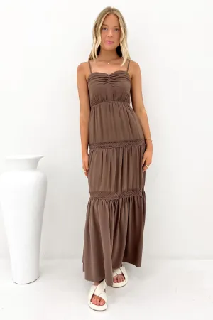 Toledo Maxi Dress Brown