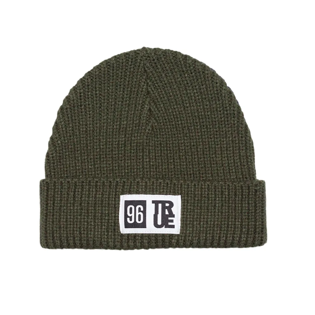 True 96 Waffle Beanie Olive