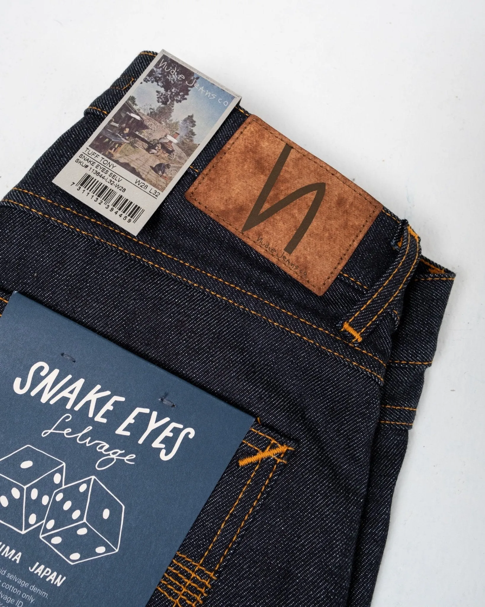 Tuff Tony Snake Eyes Selvage