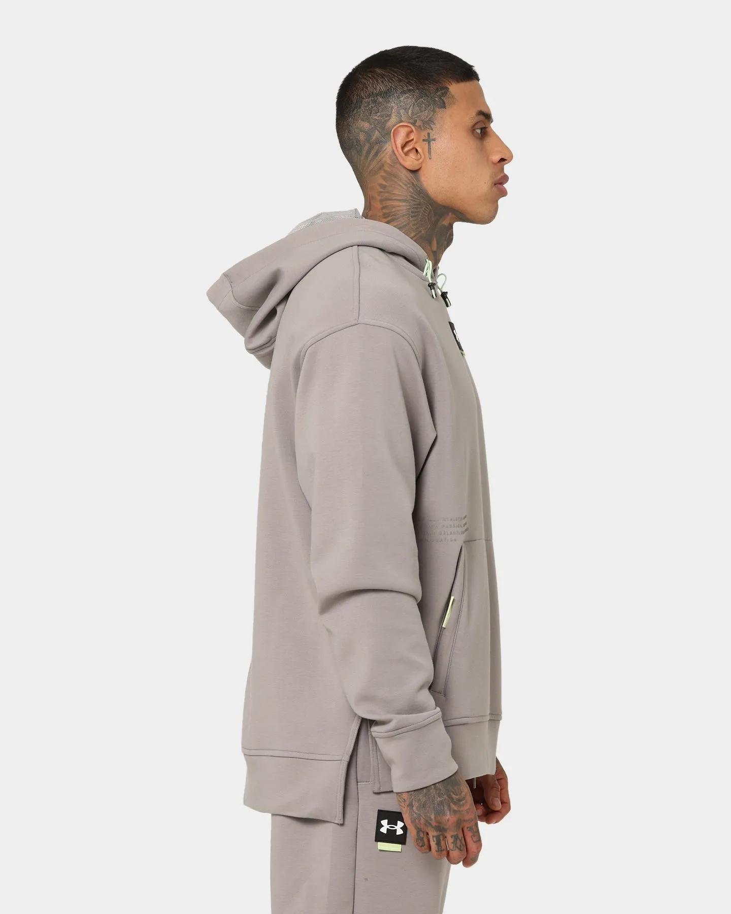 Under Armour Summit Knit Hoodie Pewter/Green