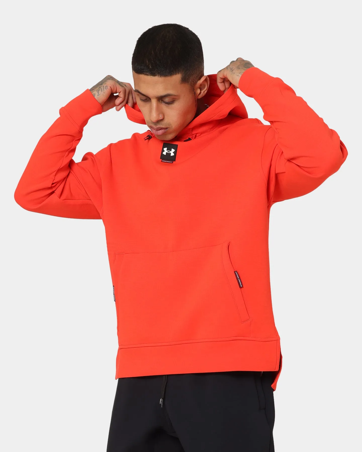 Under Armour Summit Knit Hoodie Red/White