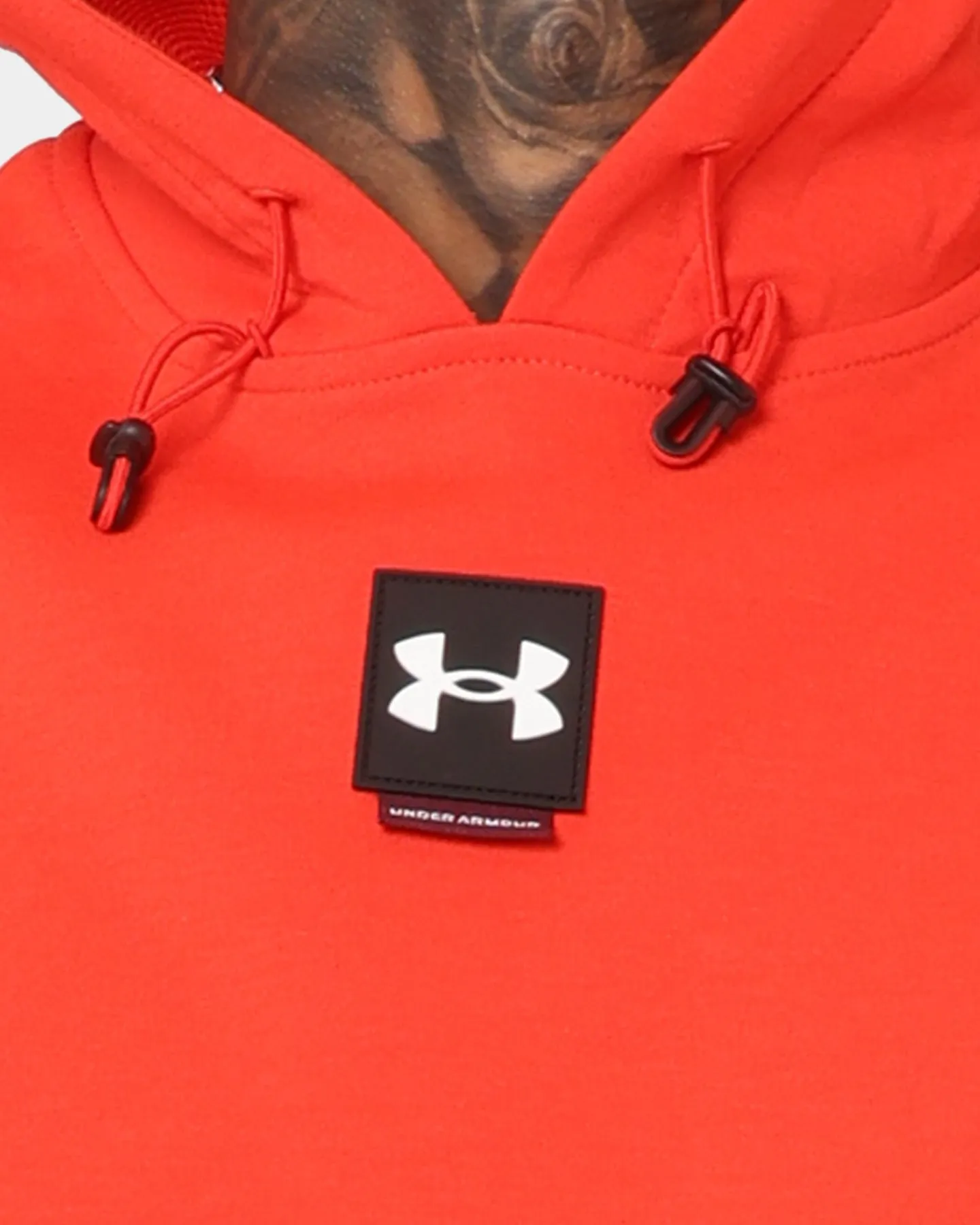 Under Armour Summit Knit Hoodie Red/White