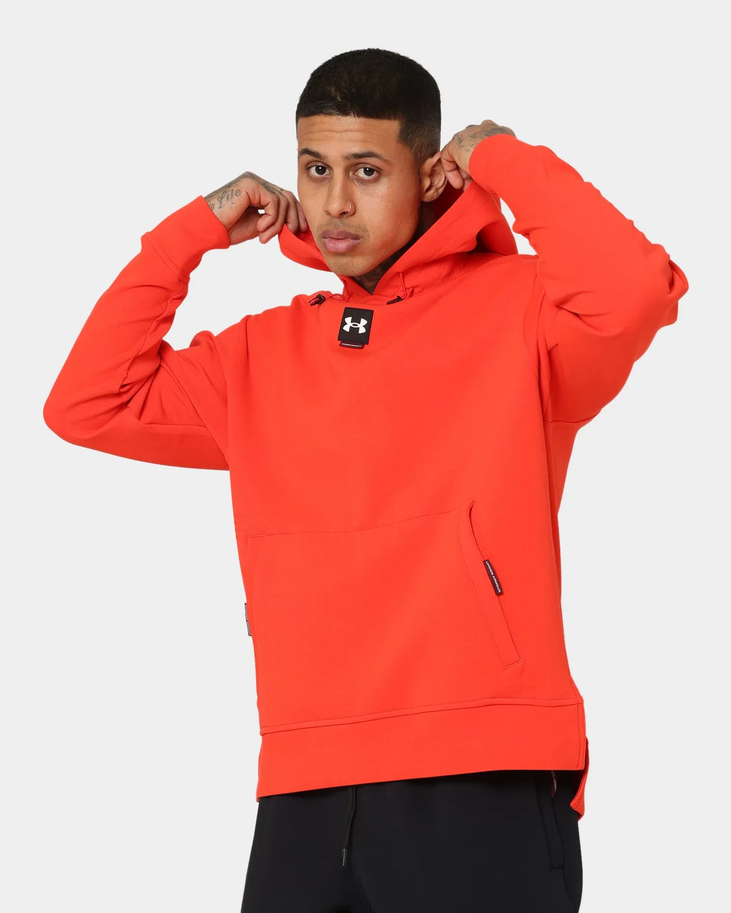 Under Armour Summit Knit Hoodie Red/White