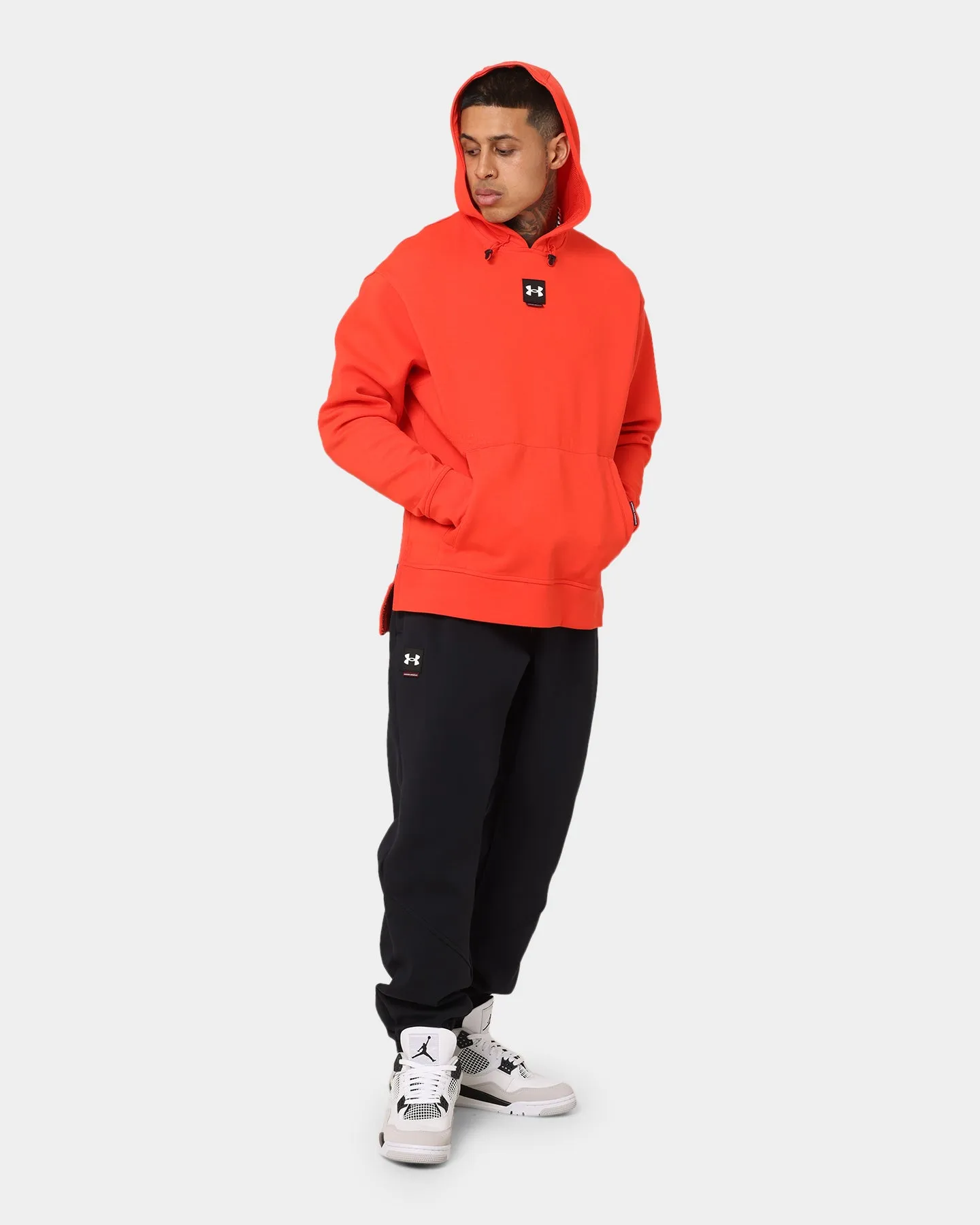 Under Armour Summit Knit Hoodie Red/White