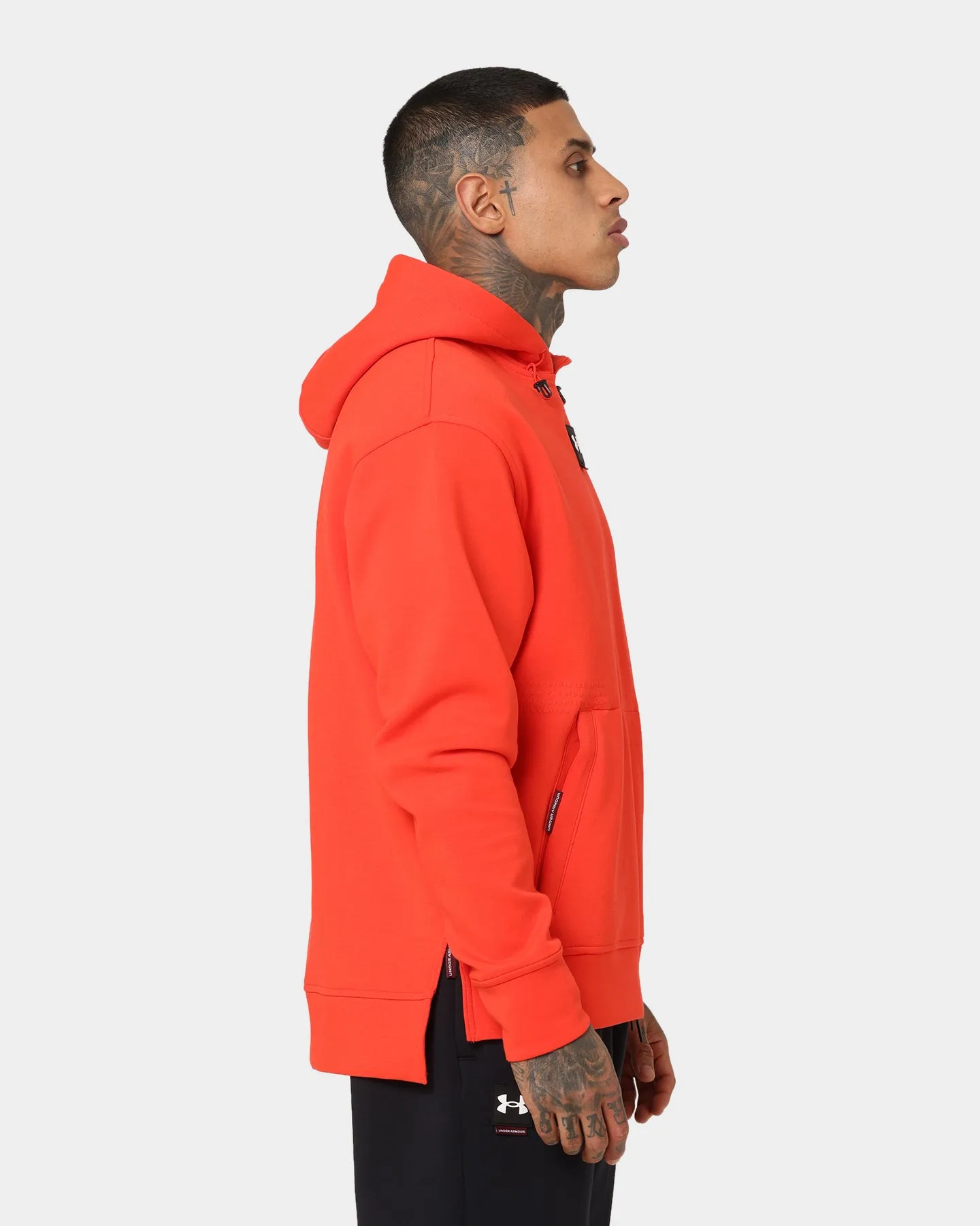 Under Armour Summit Knit Hoodie Red/White