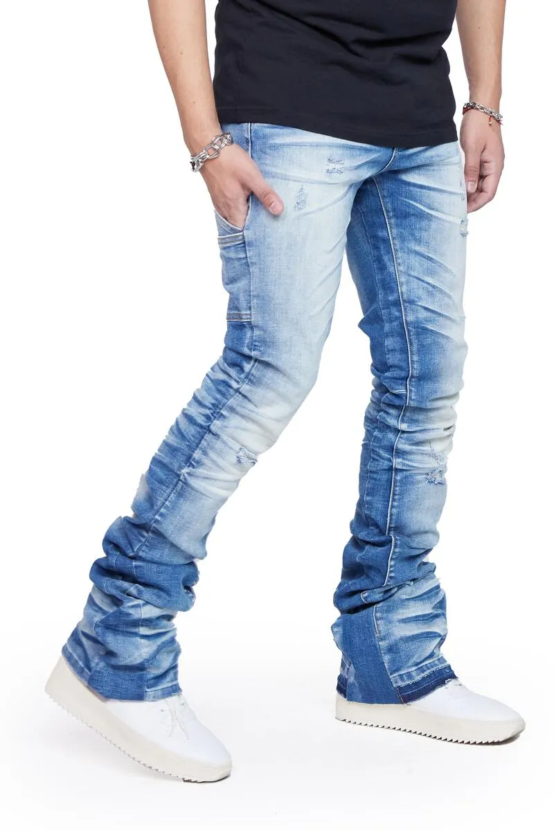 Valabasas CLASSIFIED DENIM SUPER STACKED (LT. WASHED)