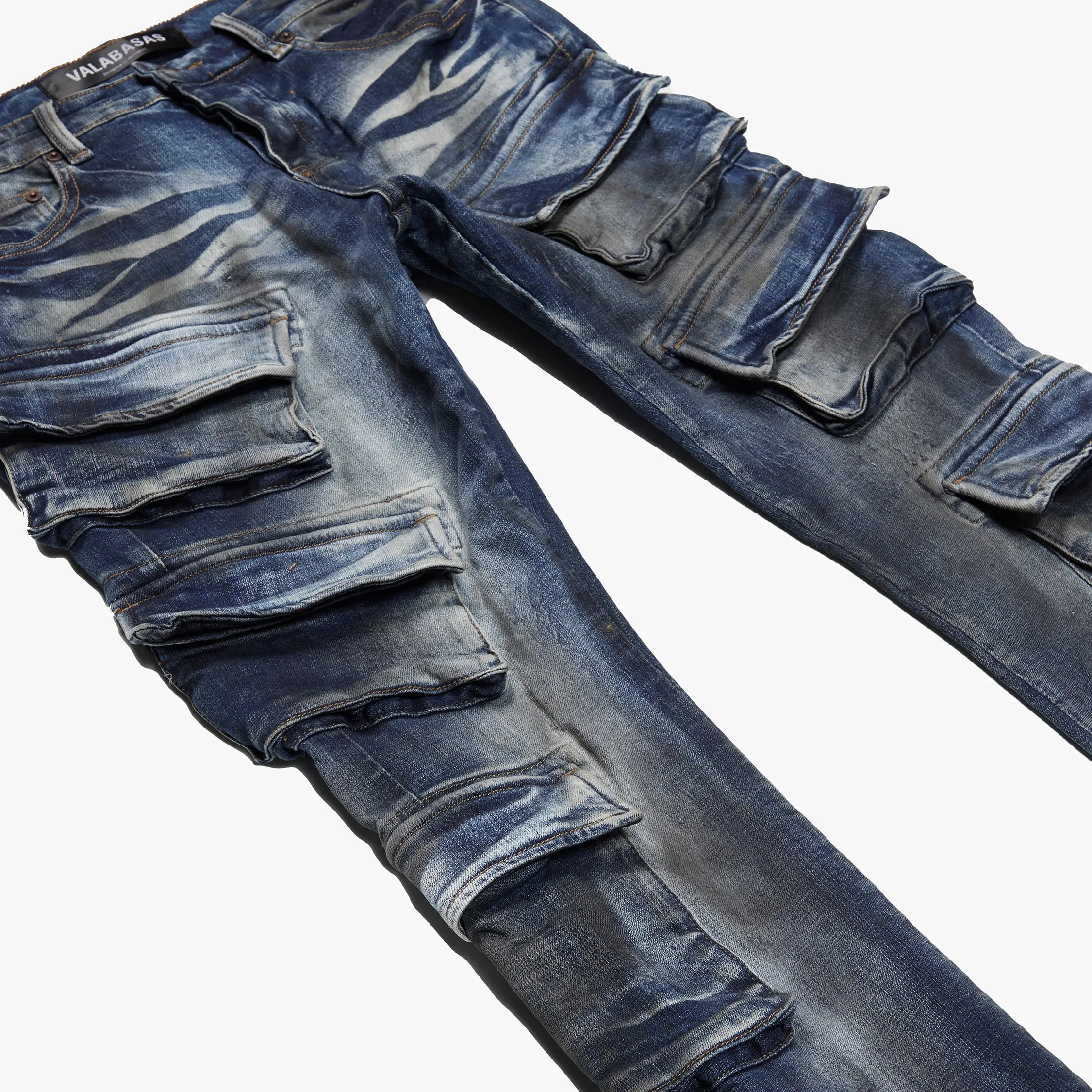 Valabasas "Pinnacle" Stacked Flare Jean