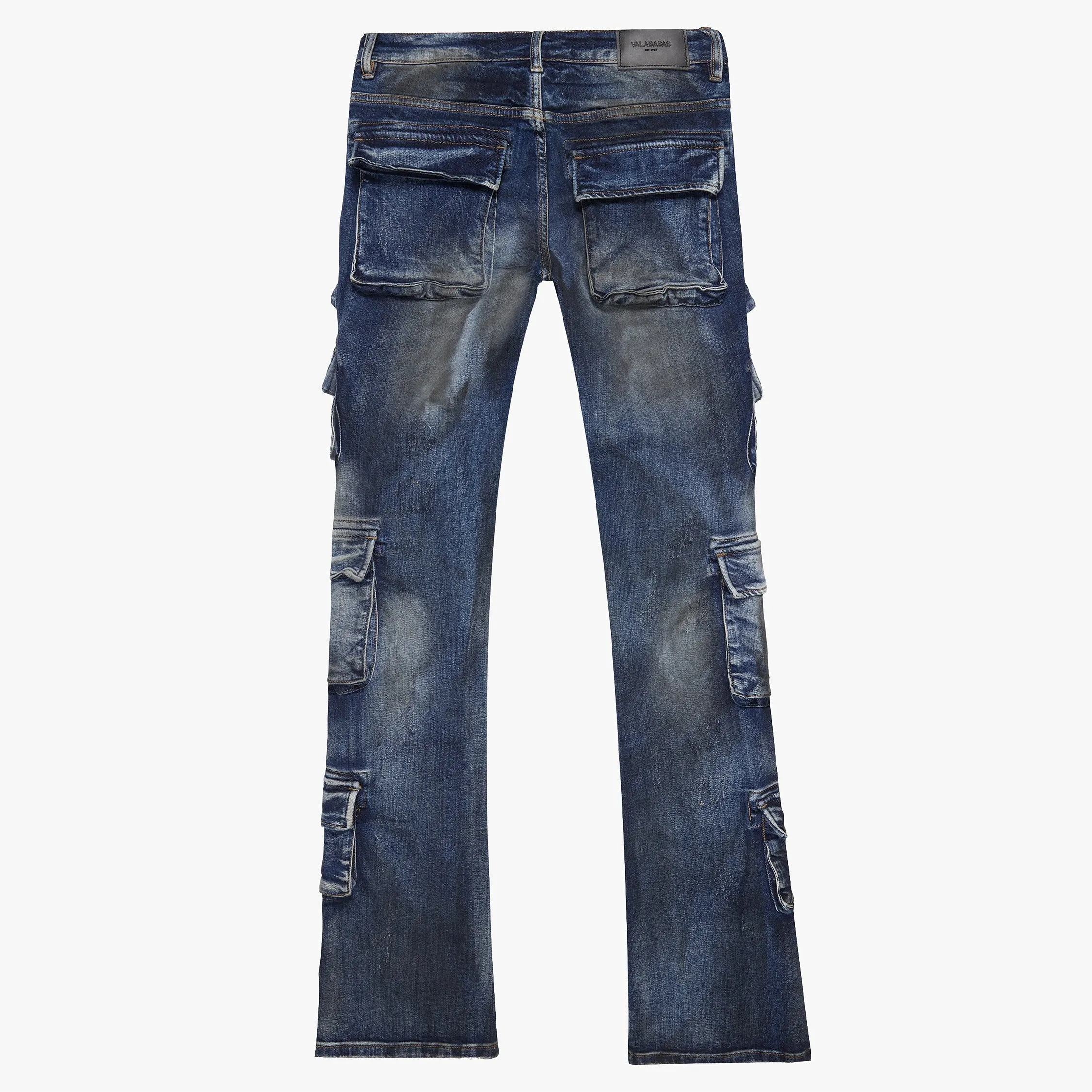 Valabasas "Pinnacle" Stacked Flare Jean