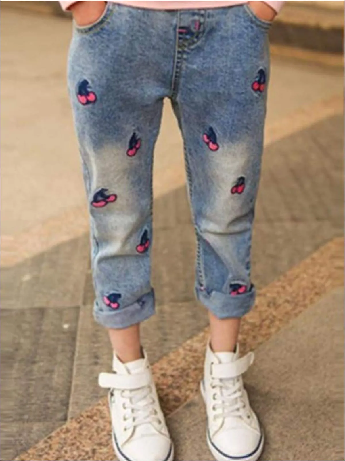 Vintage Cherry Patch Jeans