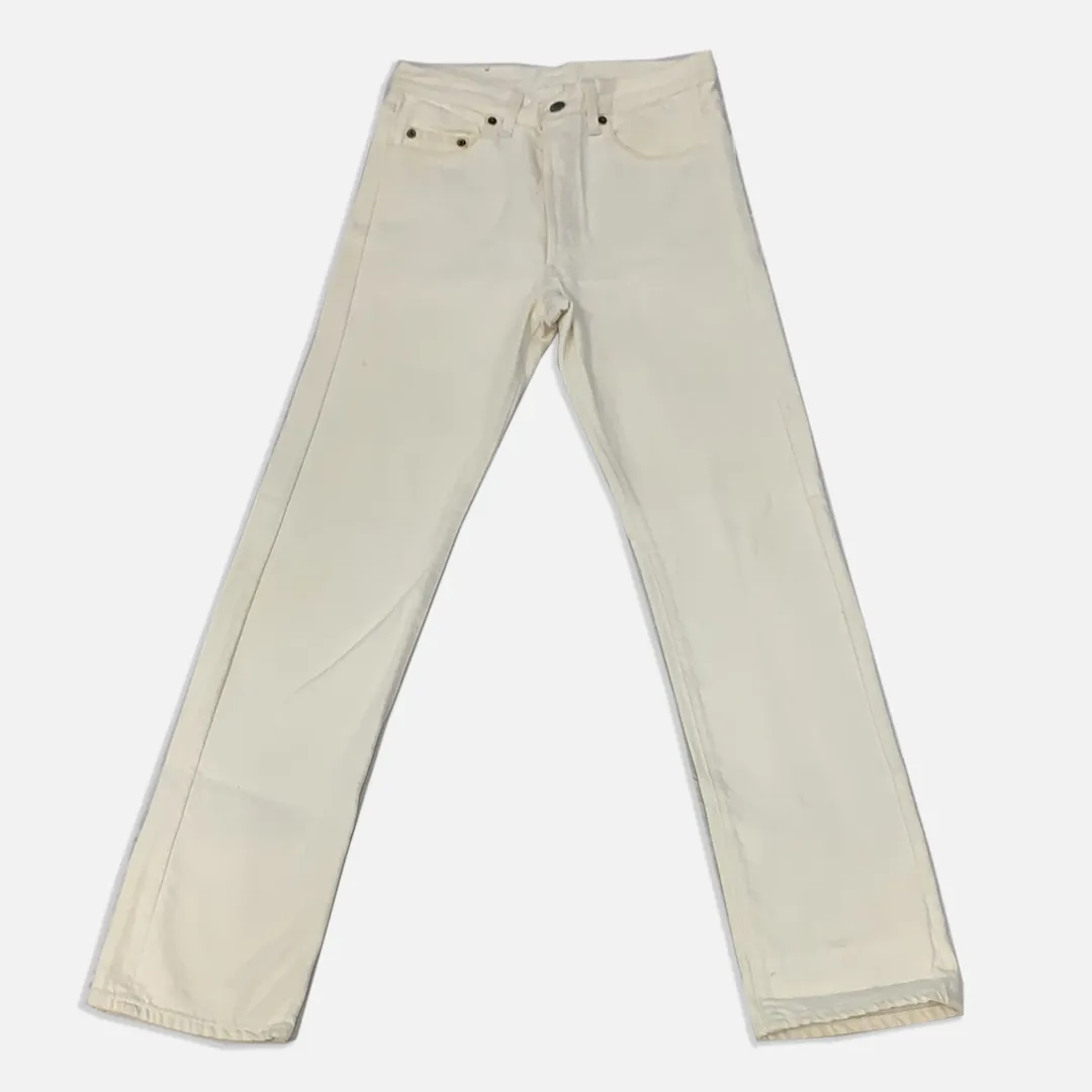 Vintage Levi’s 501 Denim Cream Pants - 30in