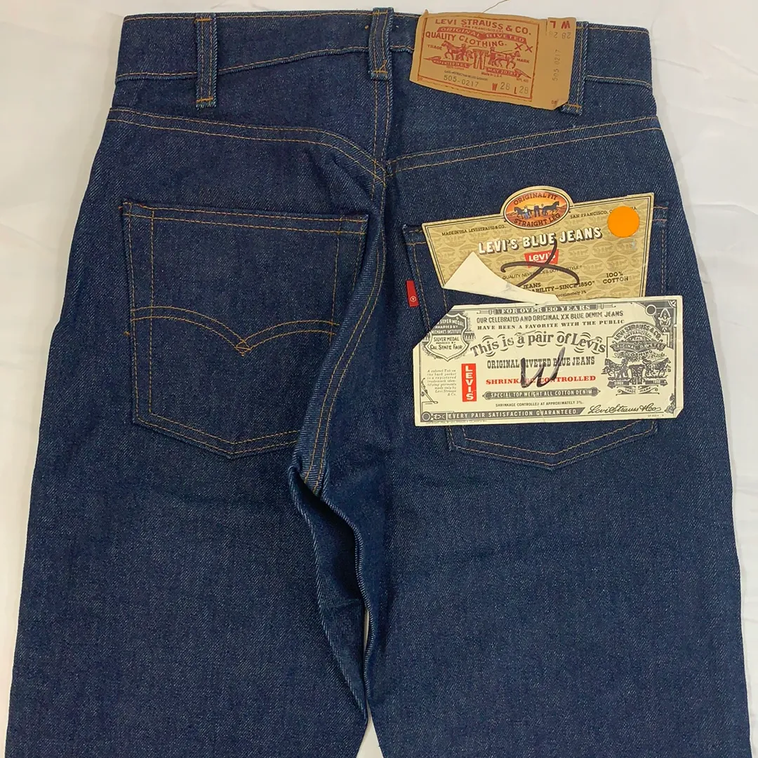 Vintage Levi’s 505 denim pants - 28in