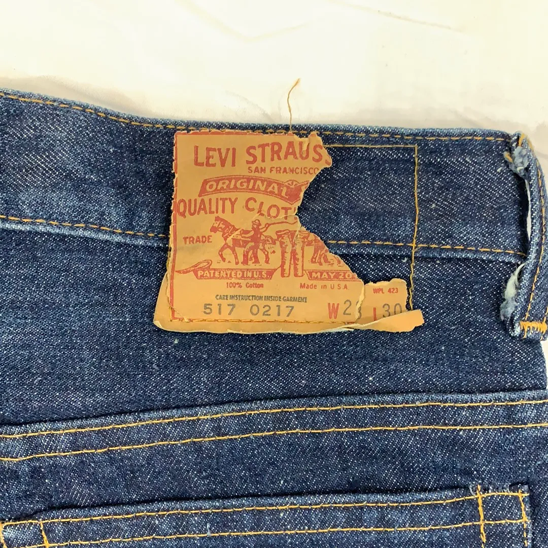 Vintage Levi’s 517 denim pants - 28in