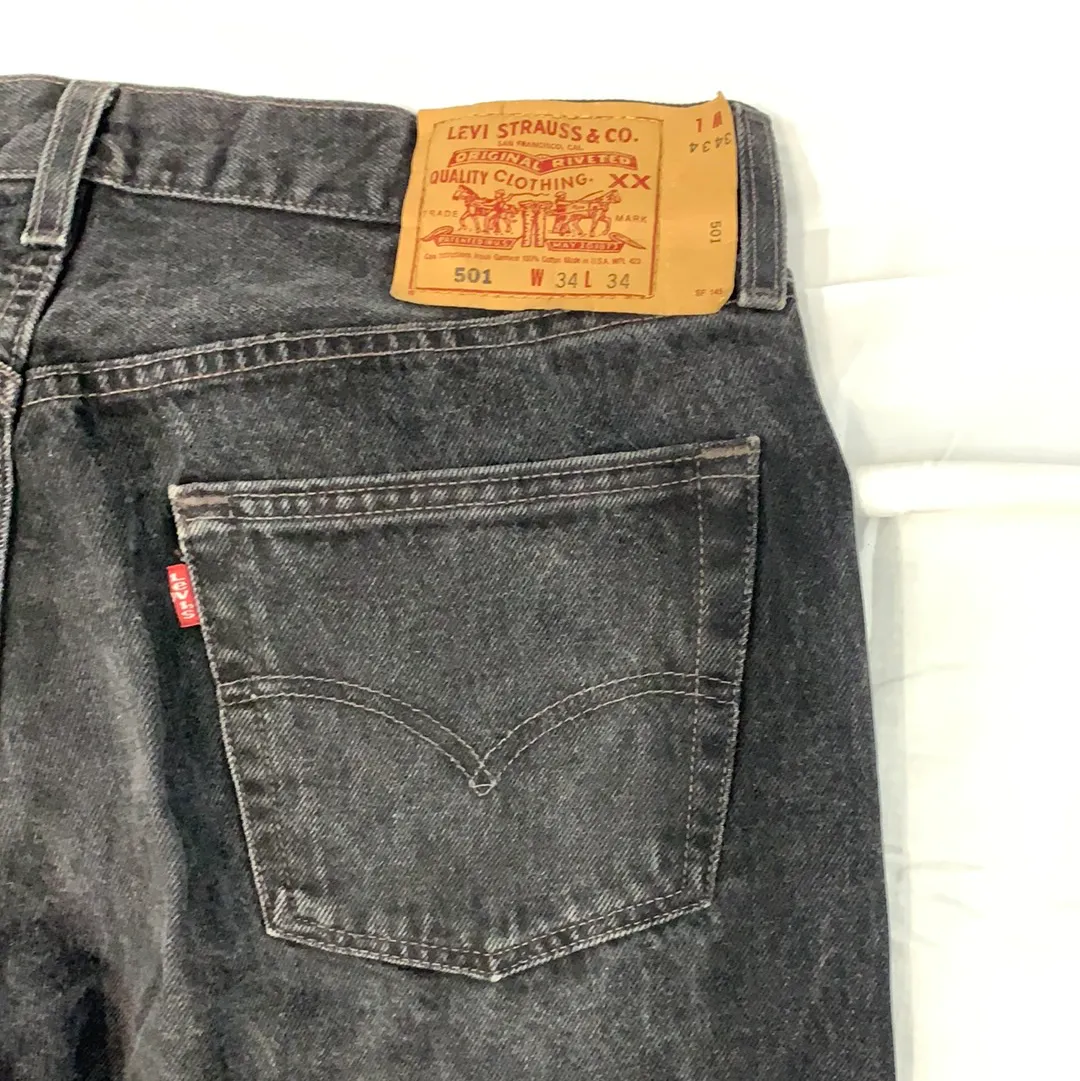 Vintage Levi’s Denim 501 Pants - 34in