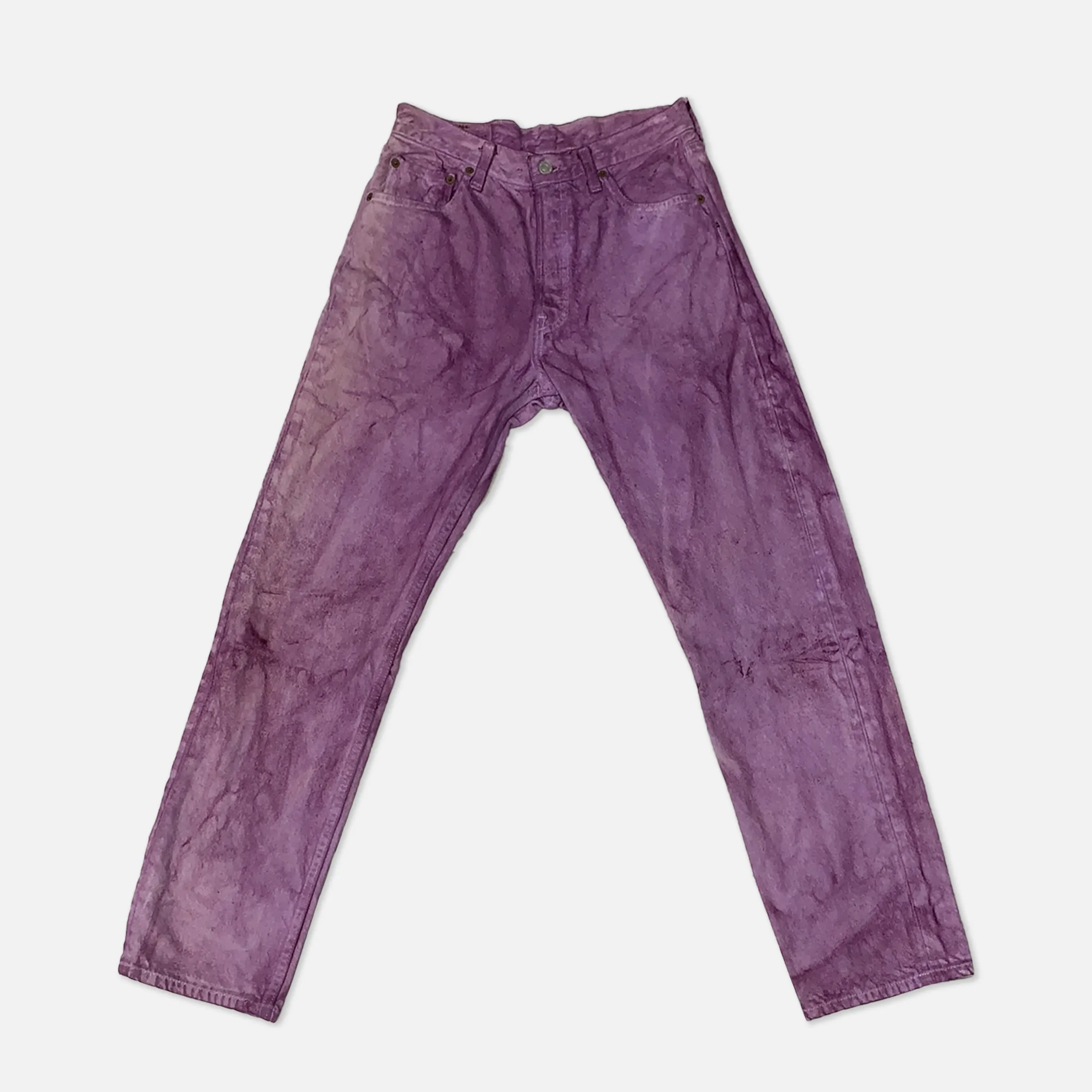 Vintage Levi’s Purple Tie-dye 501 Denim Jeans - W30