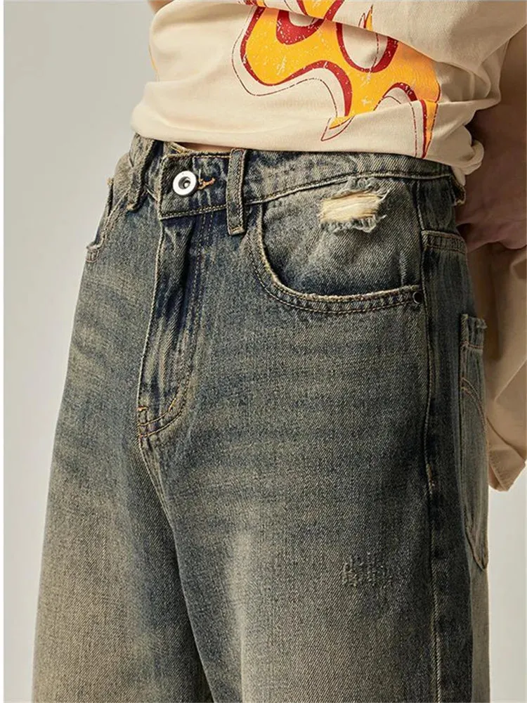 Vintage Loose Denim Pant