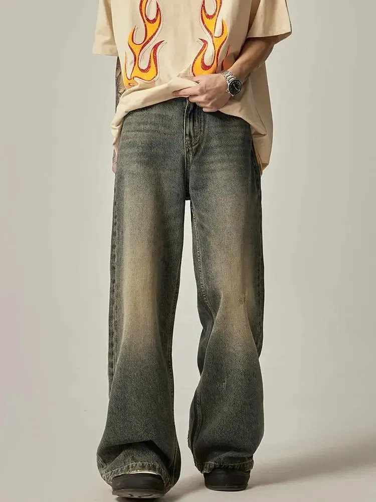 Vintage Loose Denim Pant