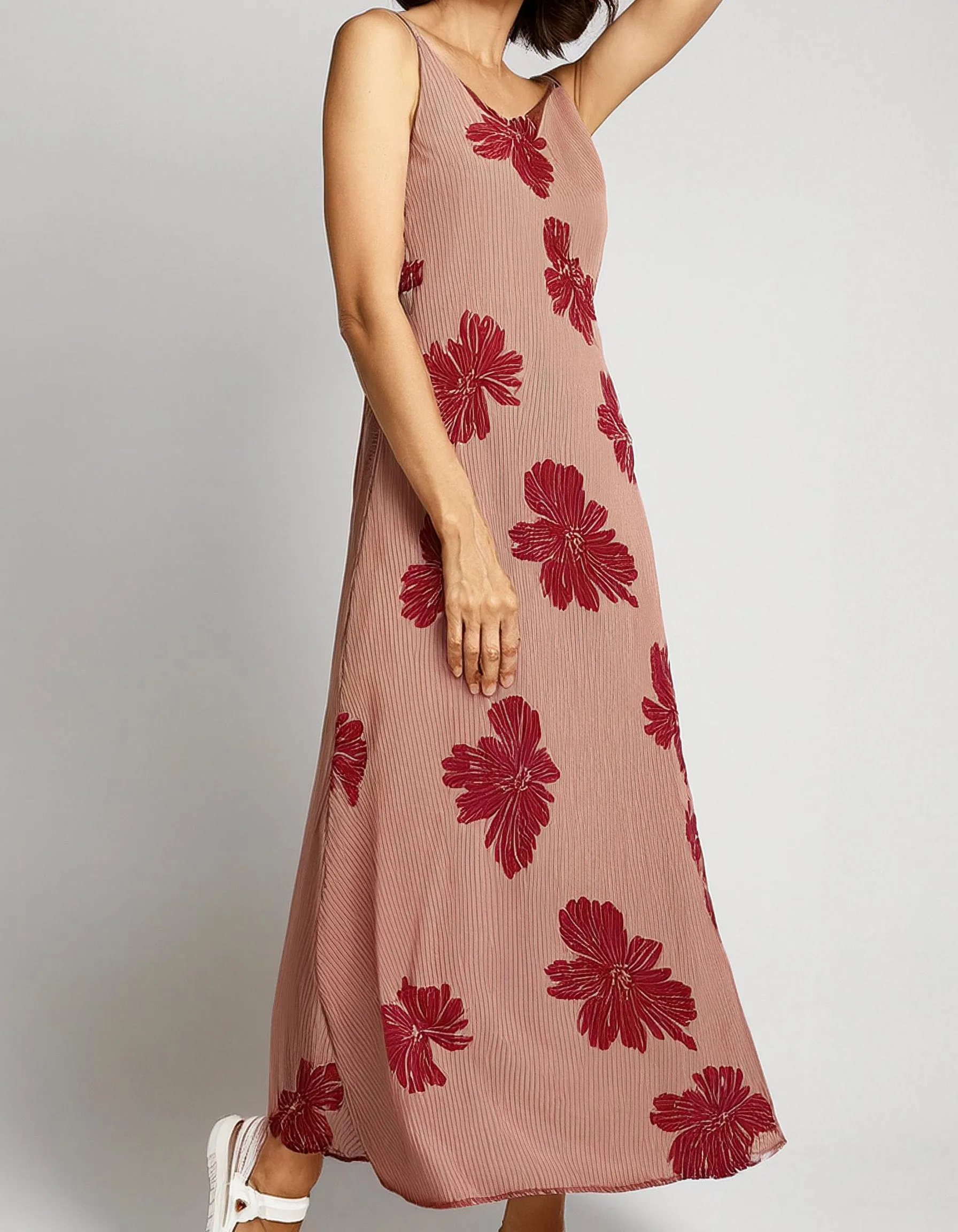 Vintage Rose Maxi Dress