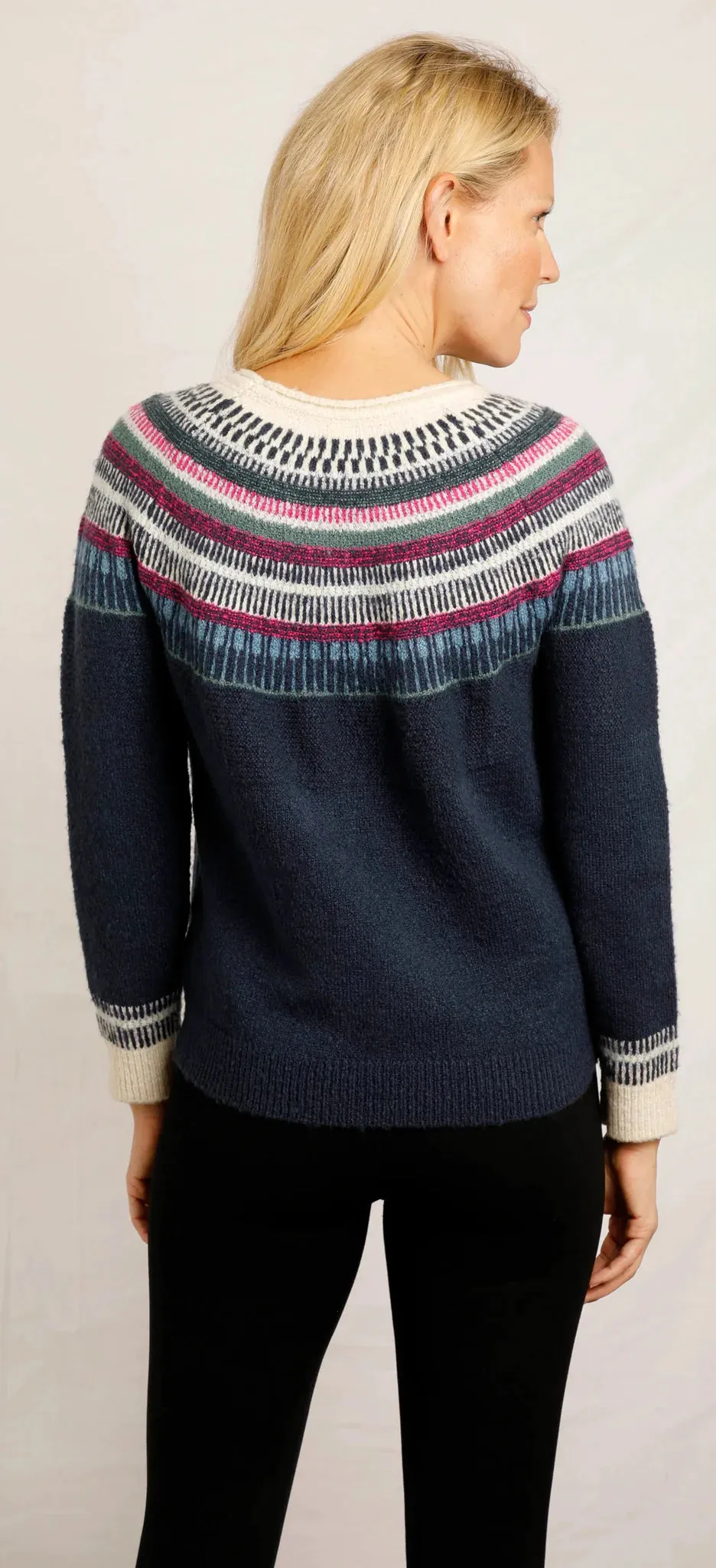 Weird Fish Ladies Lowell Fair Isle Jumper