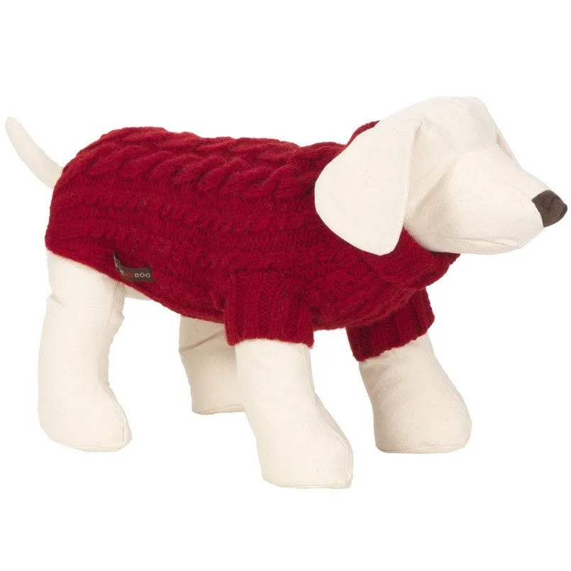 Wilmot Dog Jumper (Red)