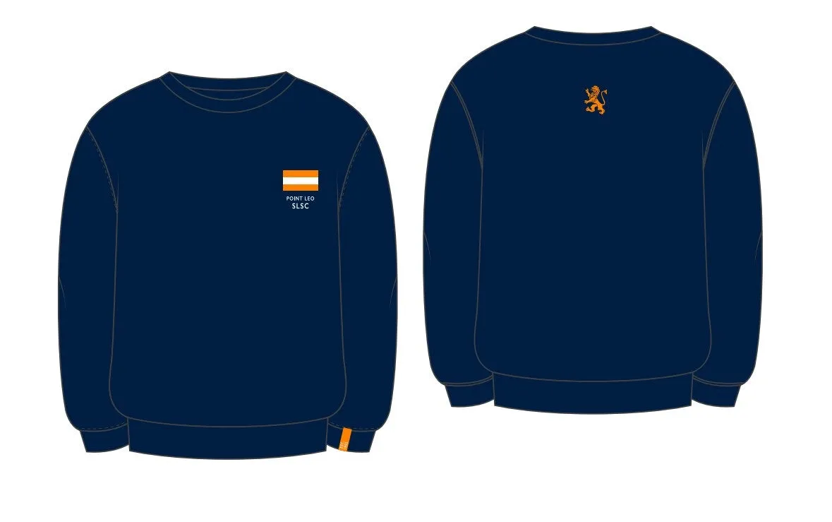 Windcheater - Crew Neck Navy