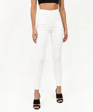 Womens Chloe White Slim Jeans