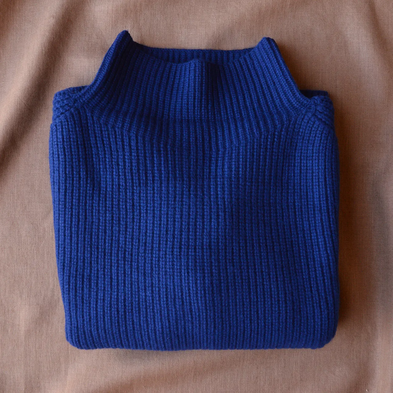 Women's Chunky Rib Sweater - 100% Lambswool *Returning 2025