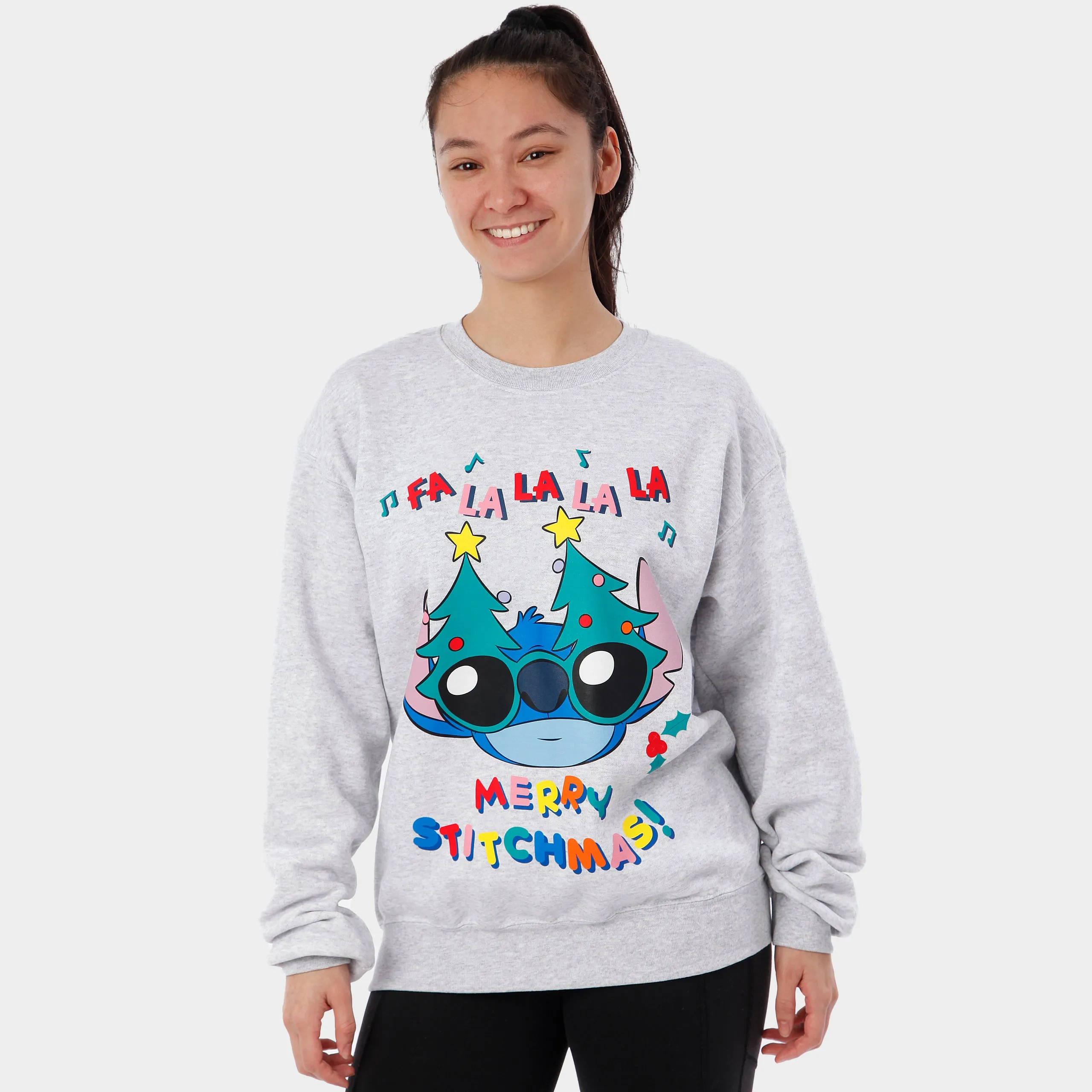 Womens Lilo and Stitch Christmas Sweatshirt