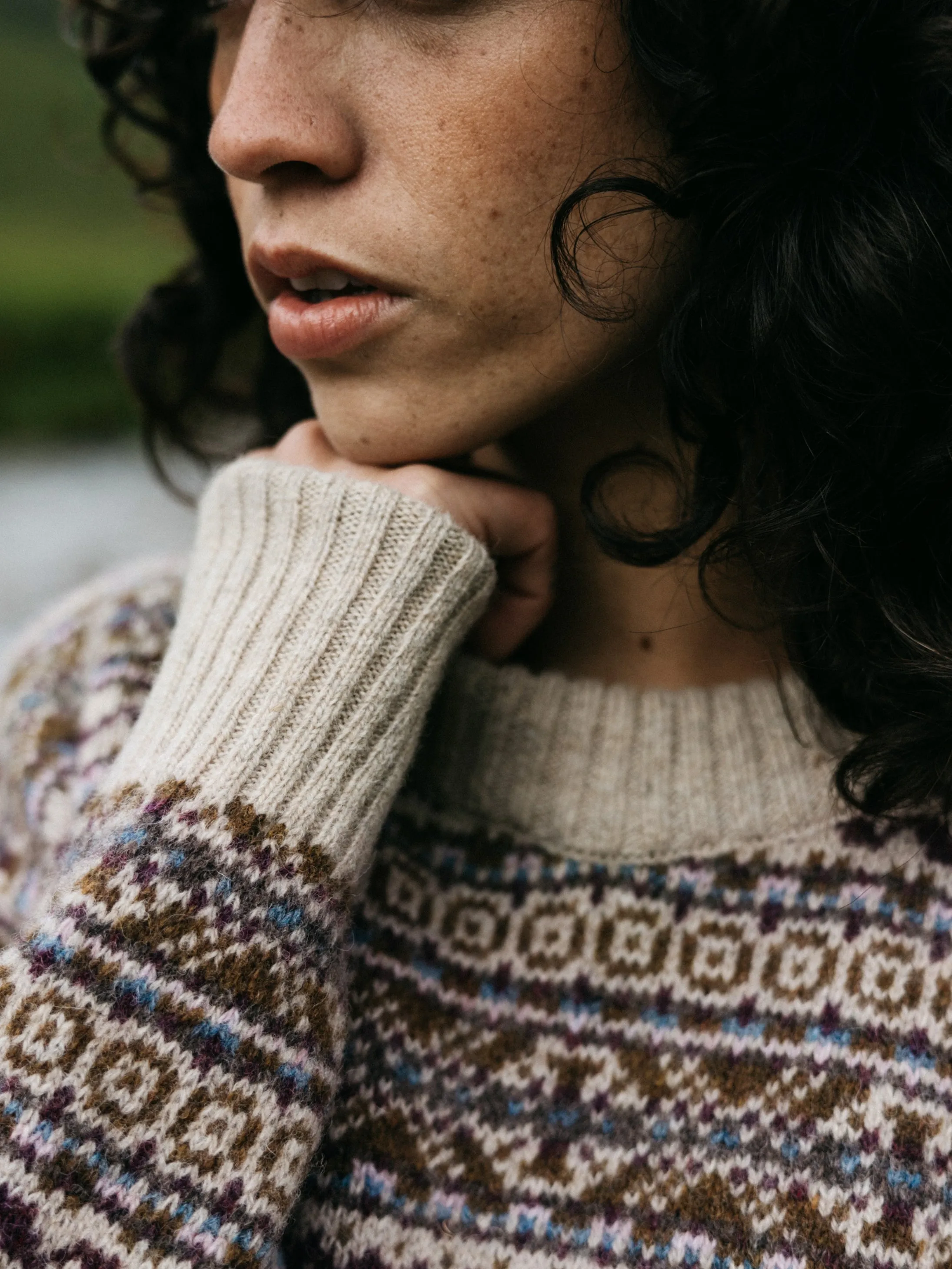 Women's Shetland Fair Isle Jumper