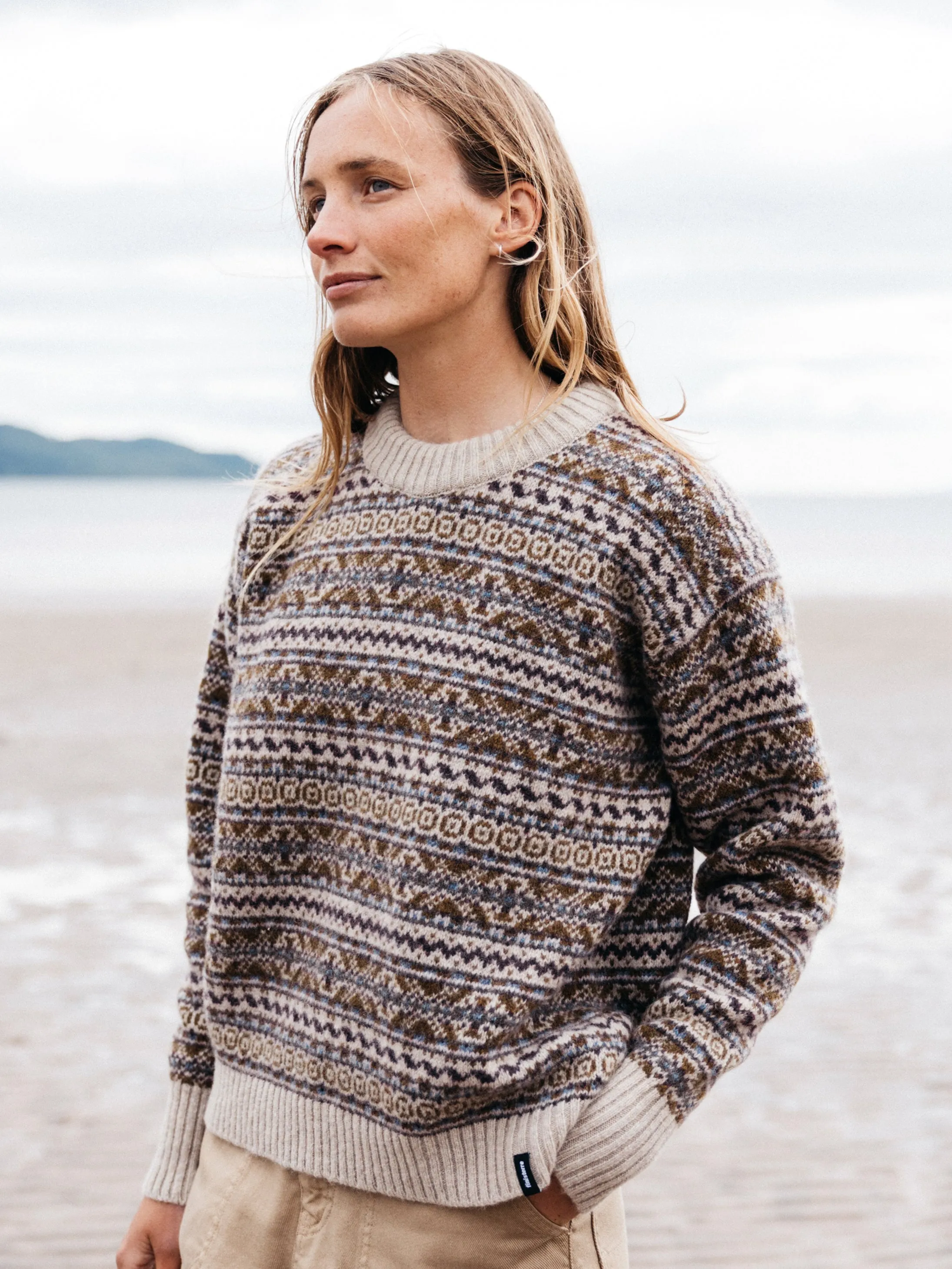 Women's Shetland Fair Isle Jumper