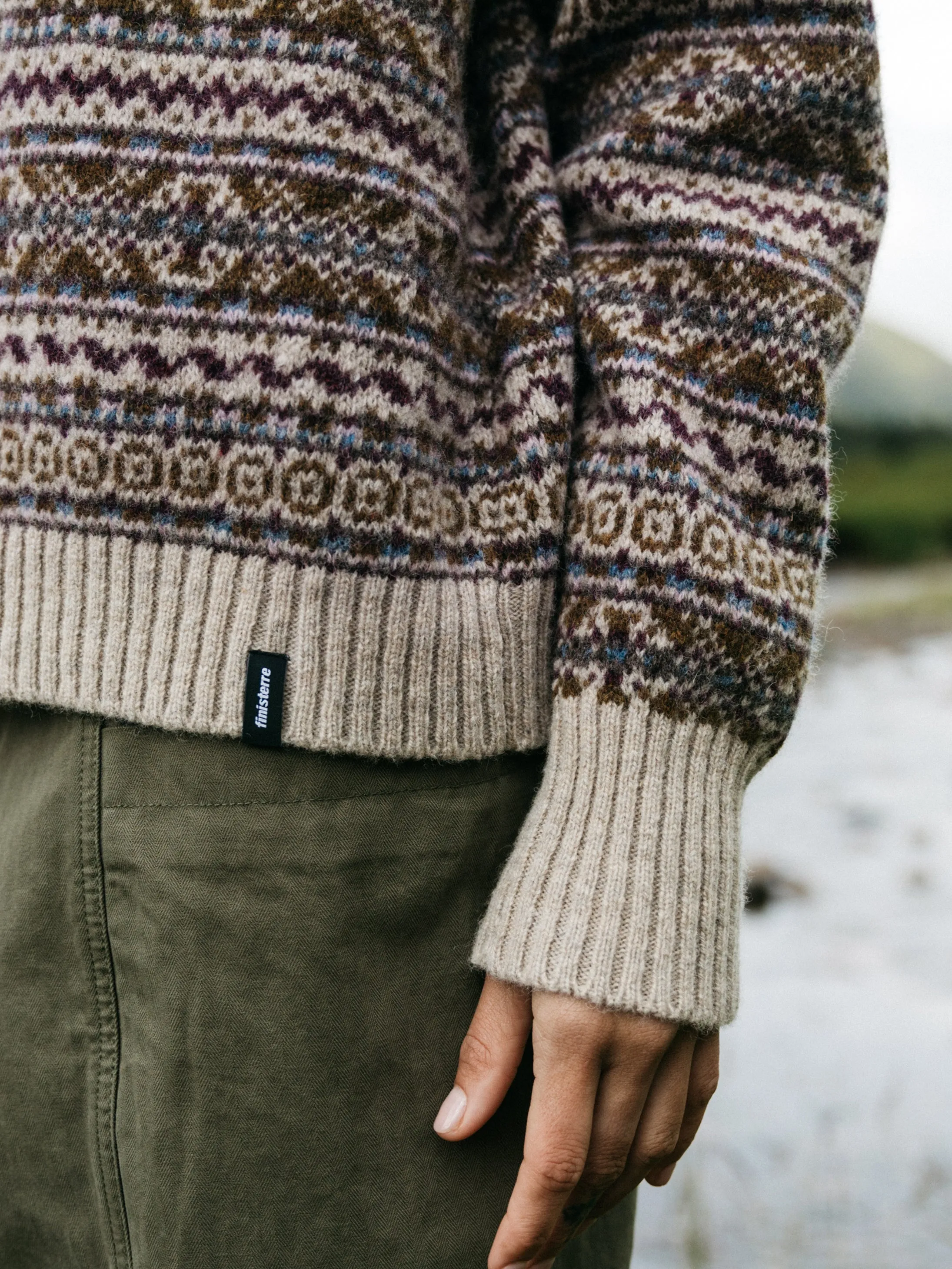 Women's Shetland Fair Isle Jumper