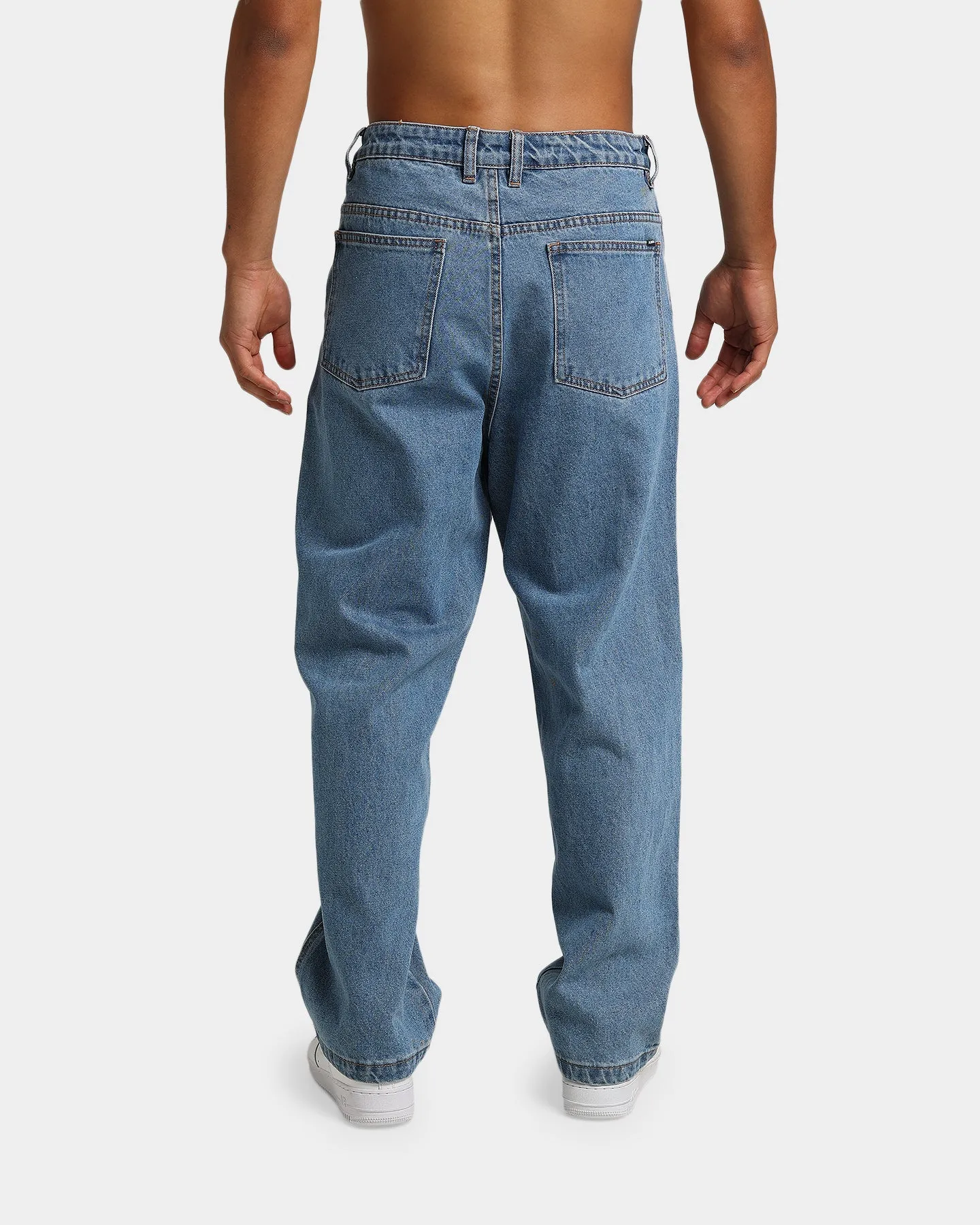 X-Large Bull Denim 91 Pants Mid Blue