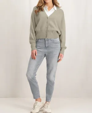 Yaya Grey Boyfriend Jeans