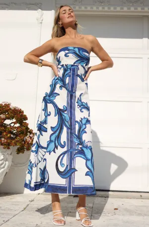 Zanya Maxi Dress Sapphire